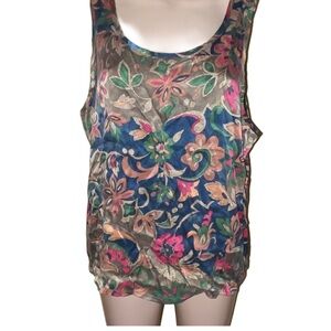 NWT VICTORIA'S SECRET Silk top sz L